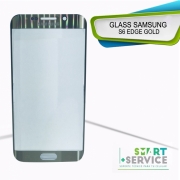 GLASS S6 EDGE GOLD
