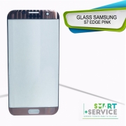 GLASS S7 EDGE PINK